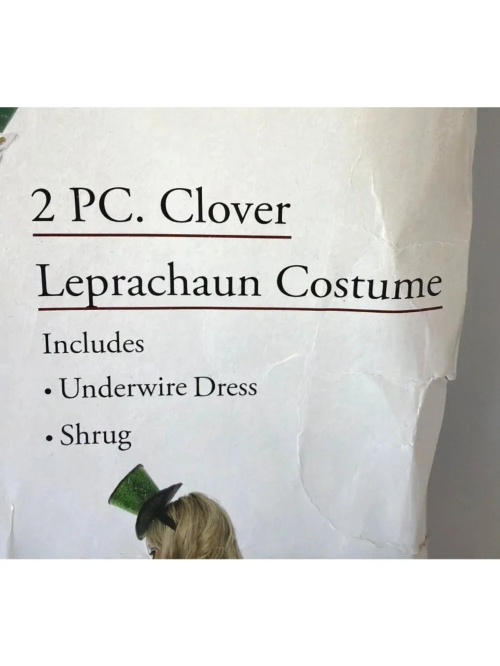 Leg Avenue Leprechaun Costume Womens St Patricks Cosplay Set Size Medium
